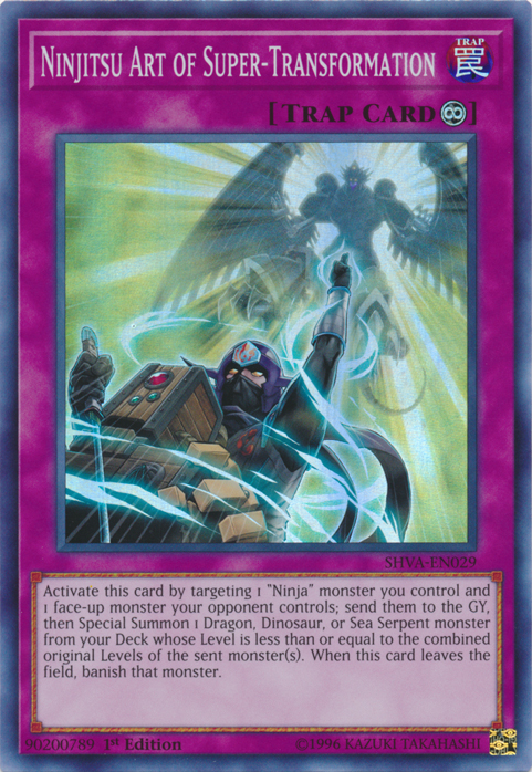 Ninjitsu Art of Super-Transformation [SHVA-EN029] Super Rare | Deep Dive Games St. Marys