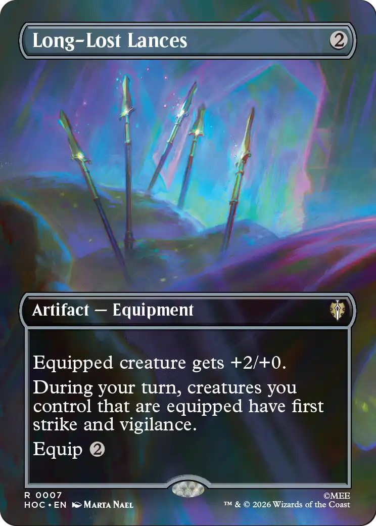 Long-Lost Lances (Borderless) [The Hobbit: Eternal-Legal] | Deep Dive Games St. Marys