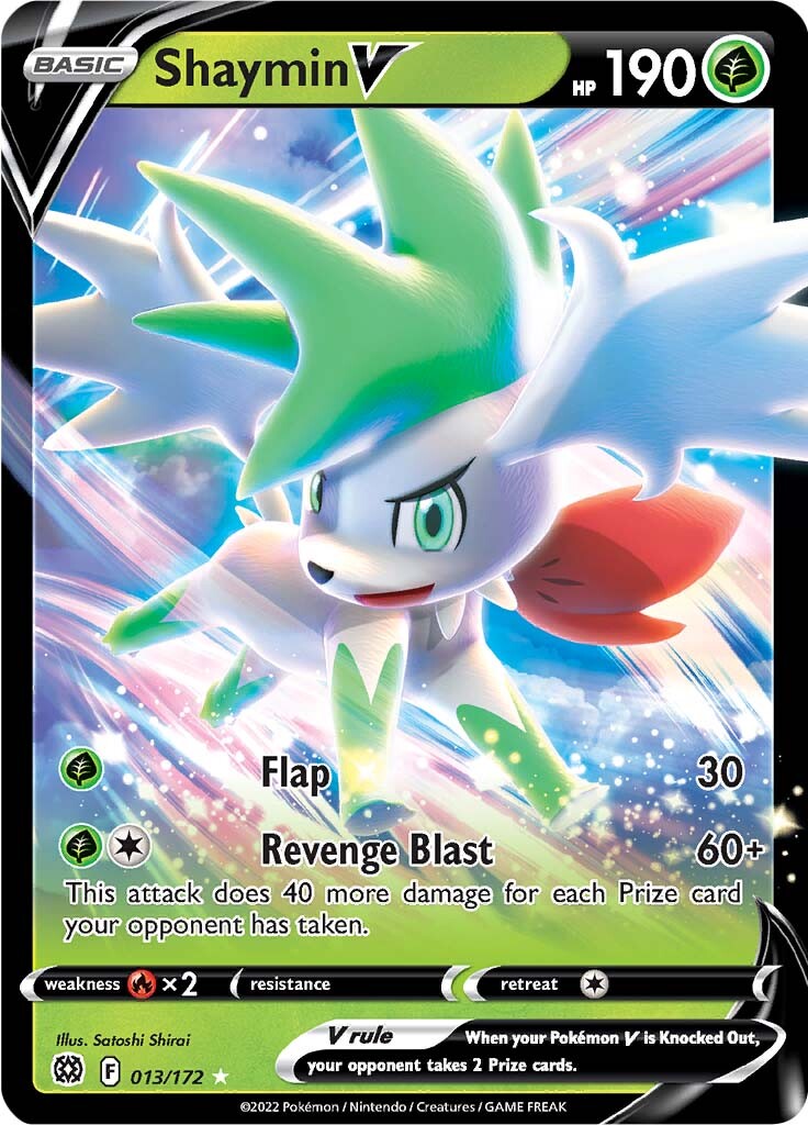 Shaymin V (013/172) [Sword & Shield: Brilliant Stars] | Deep Dive Games St. Marys