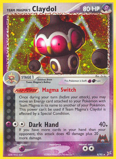 Team Magma's Claydol (8/95) [EX: Team Magma vs Team Aqua] | Deep Dive Games St. Marys