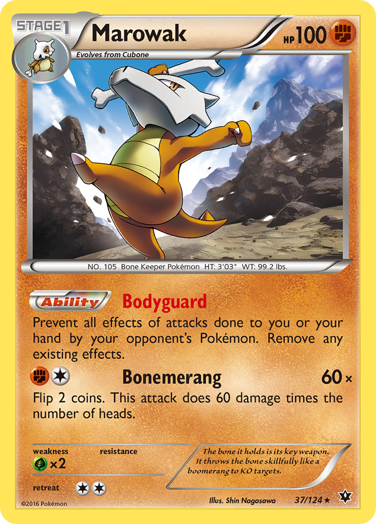 Marowak (37/124) [XY: Fates Collide] | Deep Dive Games St. Marys