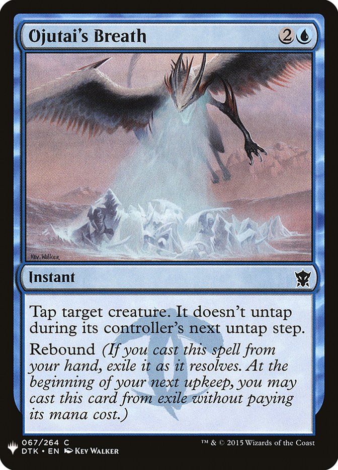 Ojutai's Breath [Mystery Booster] | Deep Dive Games St. Marys