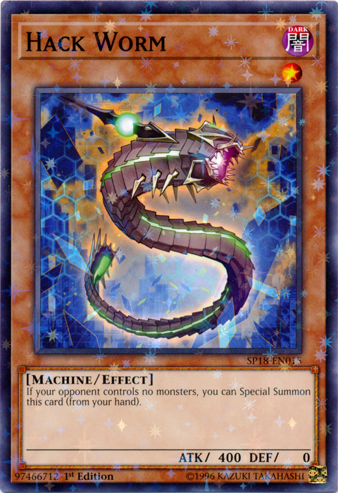 Hack Worm [SP18-EN015] Starfoil Rare | Deep Dive Games St. Marys