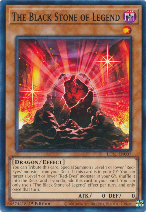 The Black Stone of Legend [LDS1-EN007] Common | Deep Dive Games St. Marys