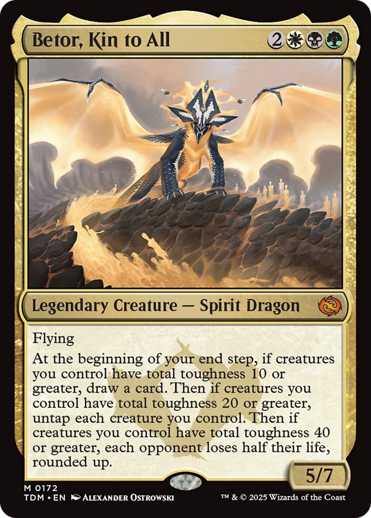 Betor, Kin to All [Tarkir: Dragonstorm] | Deep Dive Games St. Marys