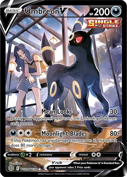 Umbreon V (TG22/TG30) [Sword & Shield: Brilliant Stars] | Deep Dive Games St. Marys