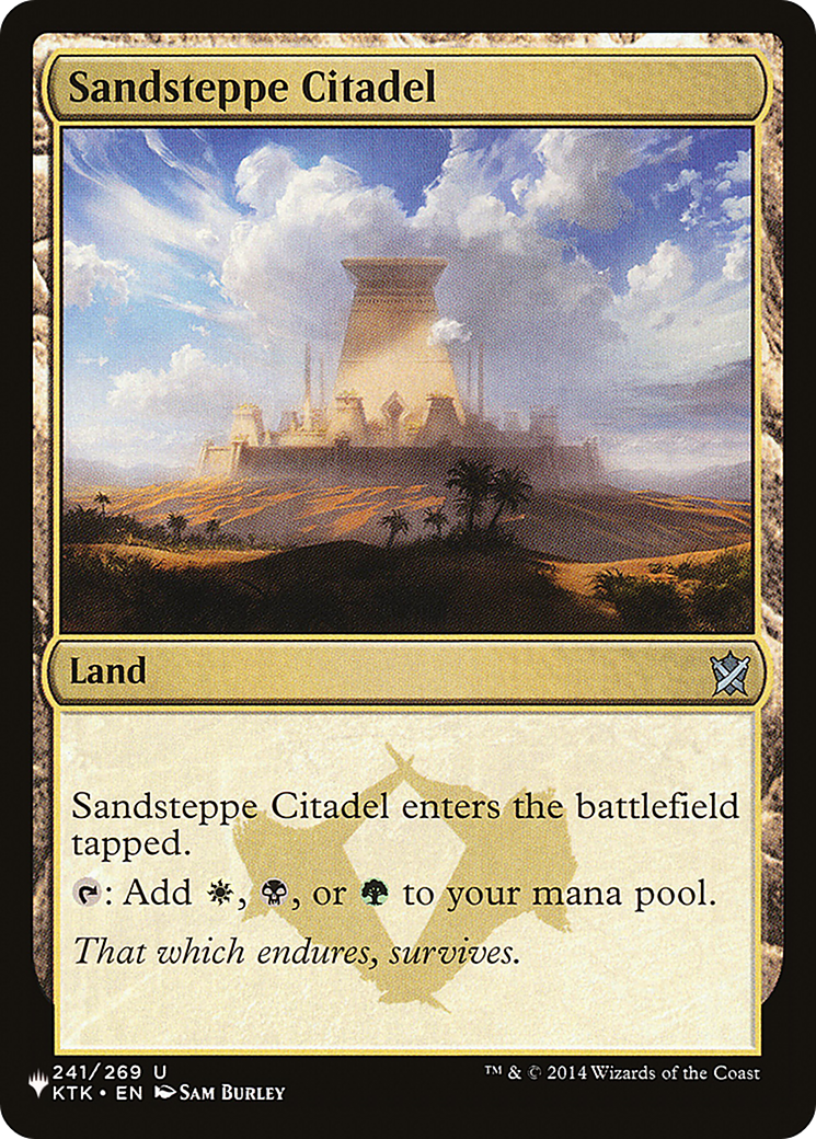 Sandsteppe Citadel [Secret Lair: From Cute to Brute] | Deep Dive Games St. Marys