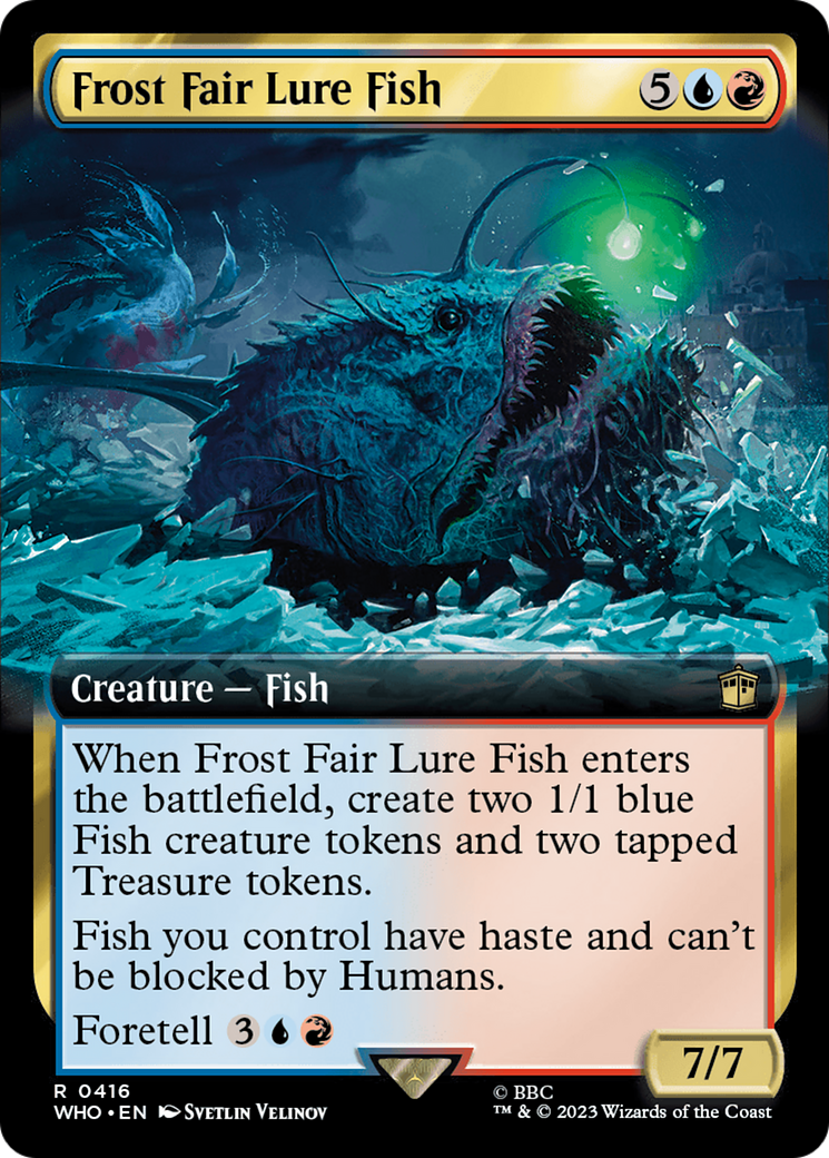 Frost Fair Lure Fish (Extended Art) [Doctor Who] | Deep Dive Games St. Marys