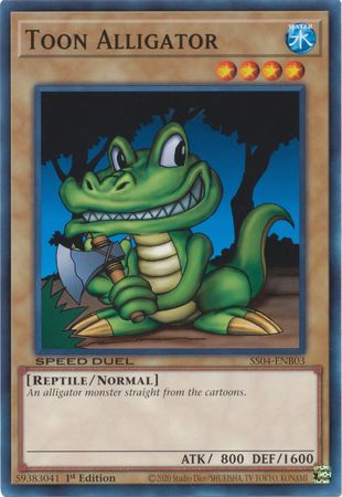 Toon Alligator [SS04-ENB03] Common | Deep Dive Games St. Marys