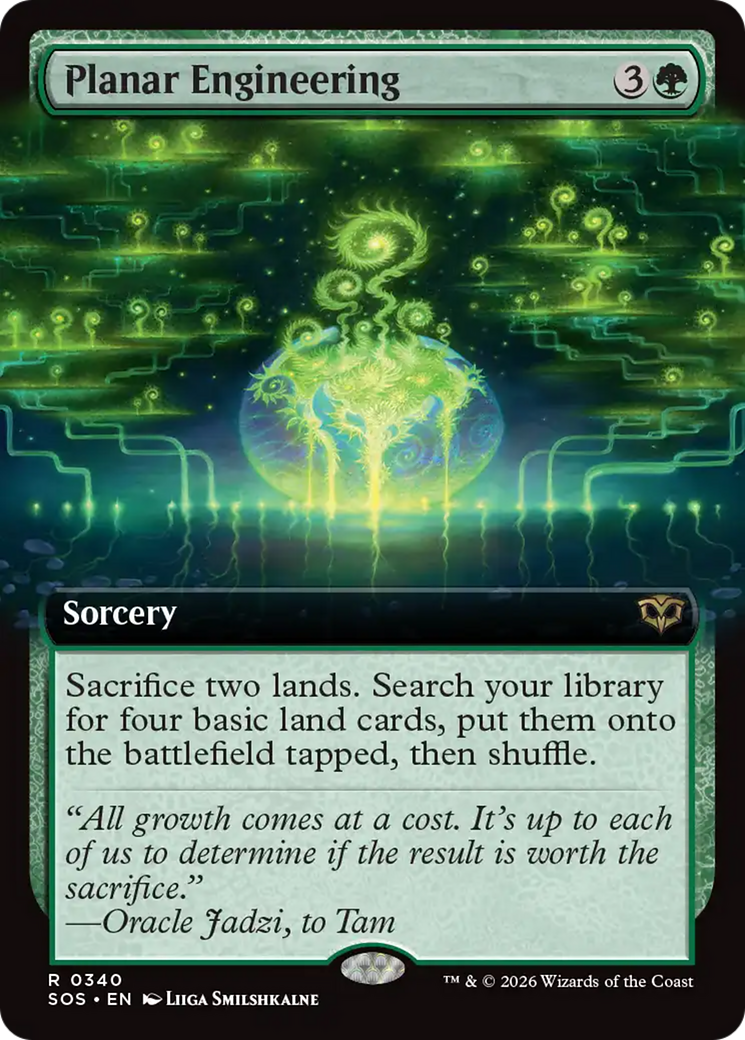 Planar Engineering (Extended Art) [Secrets of Strixhaven] | Deep Dive Games St. Marys