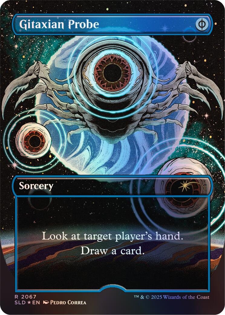 Gitaxian Probe (2067) (Rainbow Foil) [Secret Lair Drop Series] | Deep Dive Games St. Marys