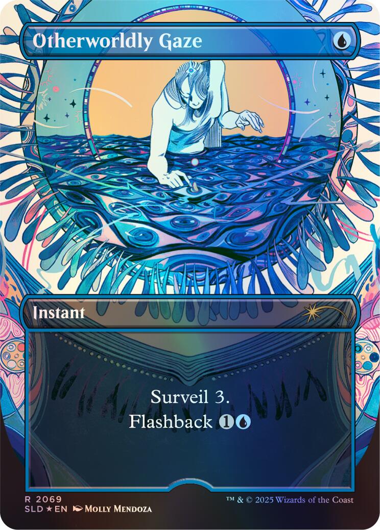 Otherworldly Gaze (2069) (Rainbow Foil) [Secret Lair Drop Series] | Deep Dive Games St. Marys