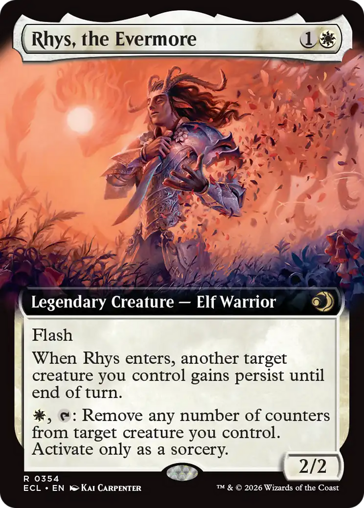 Rhys, the Evermore (Extended Art) [Lorwyn Eclipsed] | Deep Dive Games St. Marys