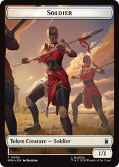 Soldier // Goat Double-Sided Token [Marvel Super Heroes Commander Tokens] | Deep Dive Games St. Marys