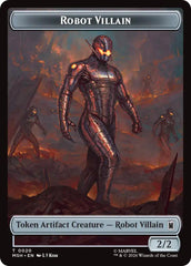 Hero // Robot Villain Double-Sided Token [Marvel Super Heroes Tokens] | Deep Dive Games St. Marys