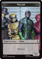 Villain // Soldier Double-Sided Token [Marvel Super Heroes Tokens] | Deep Dive Games St. Marys