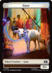 Goat // Construct Double-Sided Token [Marvel Super Heroes Commander Tokens] | Deep Dive Games St. Marys