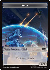 Wall // Council of Reeds Double-Sided Token [Marvel Super Heroes Commander Tokens] | Deep Dive Games St. Marys