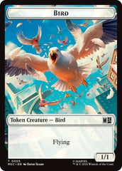 Bird // Rhino Double-Sided Token [Marvel Super Heroes Commander Tokens] | Deep Dive Games St. Marys