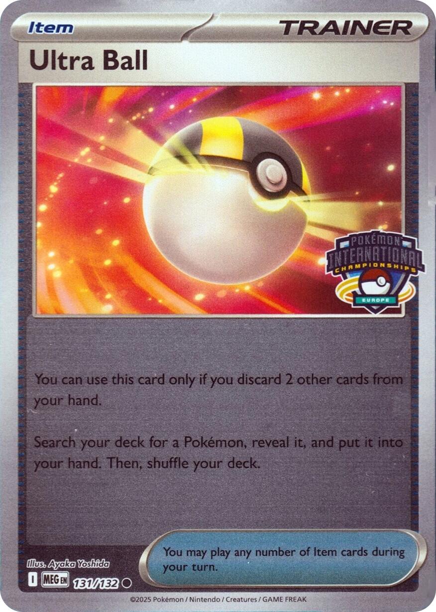 Ultra Ball (131/132) (European International Championship) [League & Championship Cards] | Deep Dive Games St. Marys