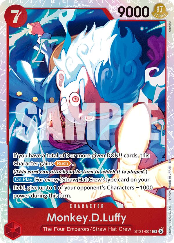 Monkey.D.Luffy [Starter Deck: RED Monkey.D.Luffy] | Deep Dive Games St. Marys