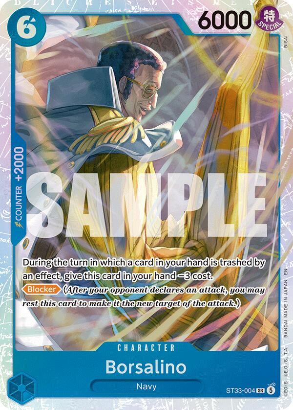 Borsalino [Starter Deck: BLUE Kuzan] | Deep Dive Games St. Marys