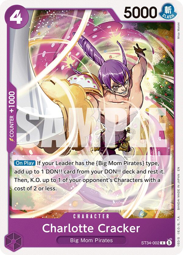 Charlotte Cracker [Starter Deck: PURPLE Charlotte Katakuri] | Deep Dive Games St. Marys