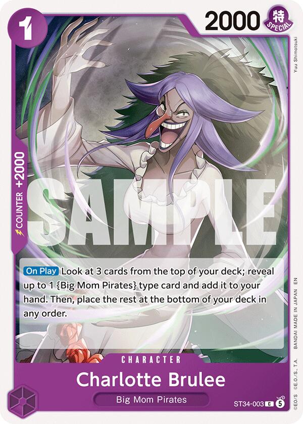 Charlotte Brulee [Starter Deck: PURPLE Charlotte Katakuri] | Deep Dive Games St. Marys