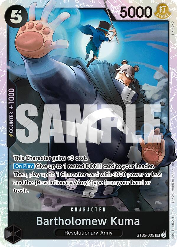 Bartholomew Kuma [One Piece Film: Red] | Deep Dive Games St. Marys