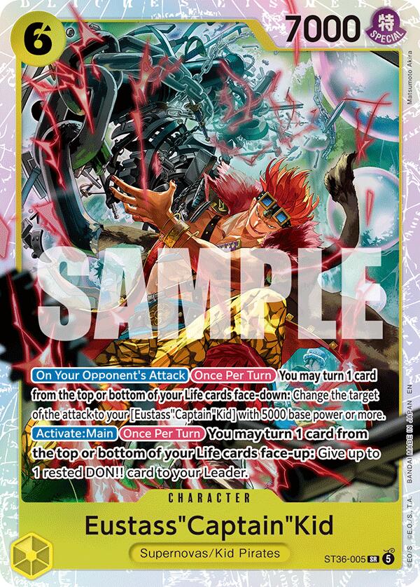 Eustass"Captain"Kid [Starter Deck: 3D2Y] | Deep Dive Games St. Marys
