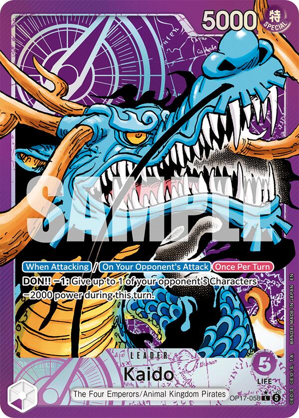 Kaido (Alternate Art) [The World's Strongest Warriors] | Deep Dive Games St. Marys