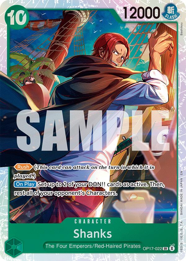 Shanks [The World's Strongest Warriors] | Deep Dive Games St. Marys