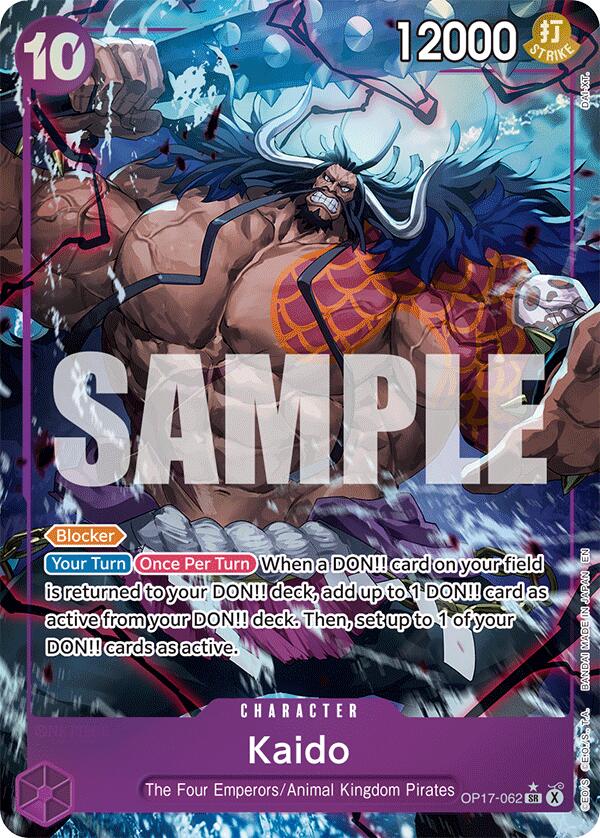 Kaido (Alternate Art) [The World's Strongest Warriors] | Deep Dive Games St. Marys