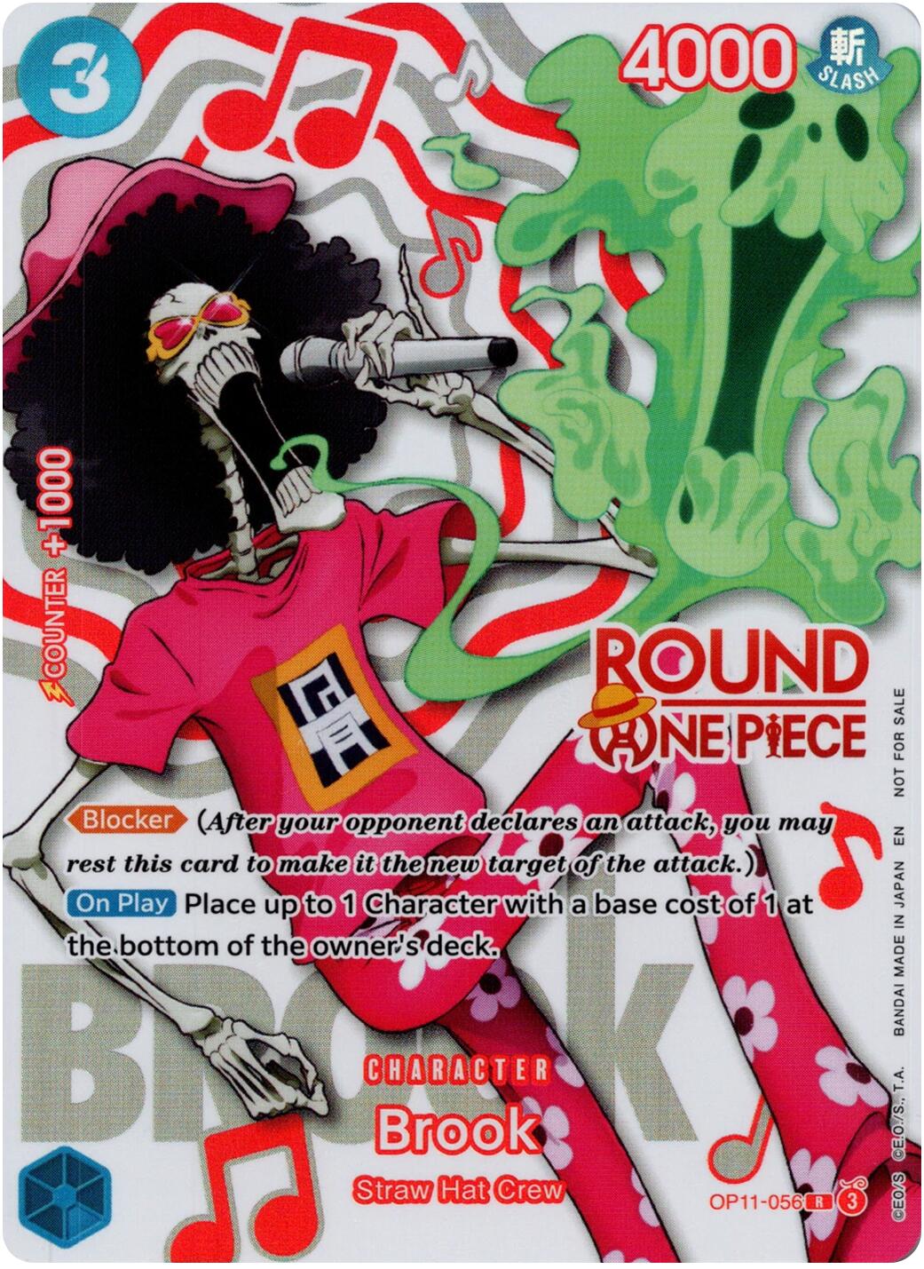Brook (Round 1 Promo) [One Piece Promotion Cards] | Deep Dive Games St. Marys
