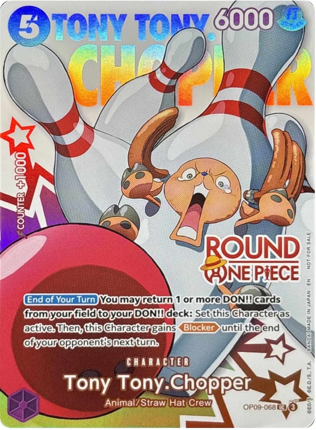 Tony Tony.Chopper (Round 1 Promo) [One Piece Promotion Cards] | Deep Dive Games St. Marys