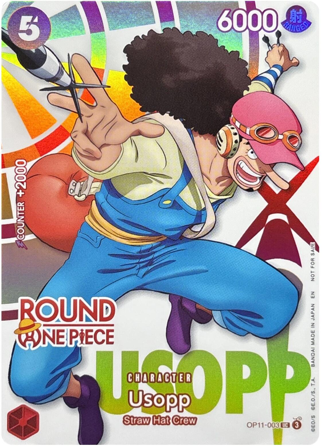 Usopp (Round 1 Promo) [One Piece Promotion Cards] | Deep Dive Games St. Marys
