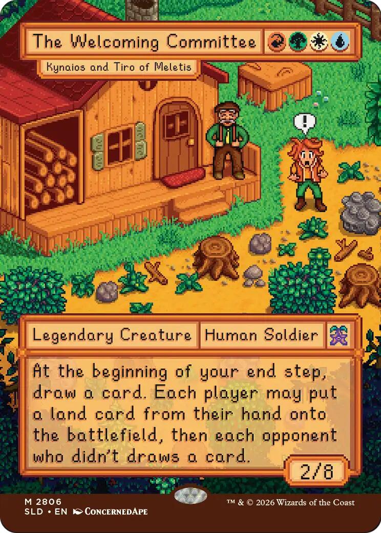 The Welcoming Committee - Kynaios and Tiro of Meletis [Secret Lair Drop Series] | Deep Dive Games St. Marys