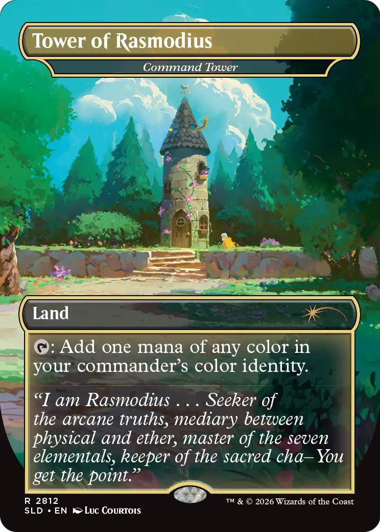 Tower of Rasmodius - Command Tower [Secret Lair Drop Series] | Deep Dive Games St. Marys
