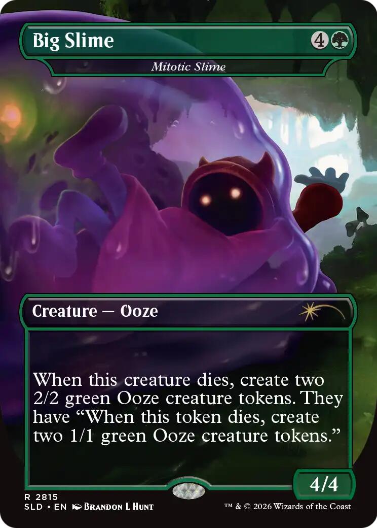 Big Slime - Mitotic Slime [Secret Lair Drop Series] | Deep Dive Games St. Marys