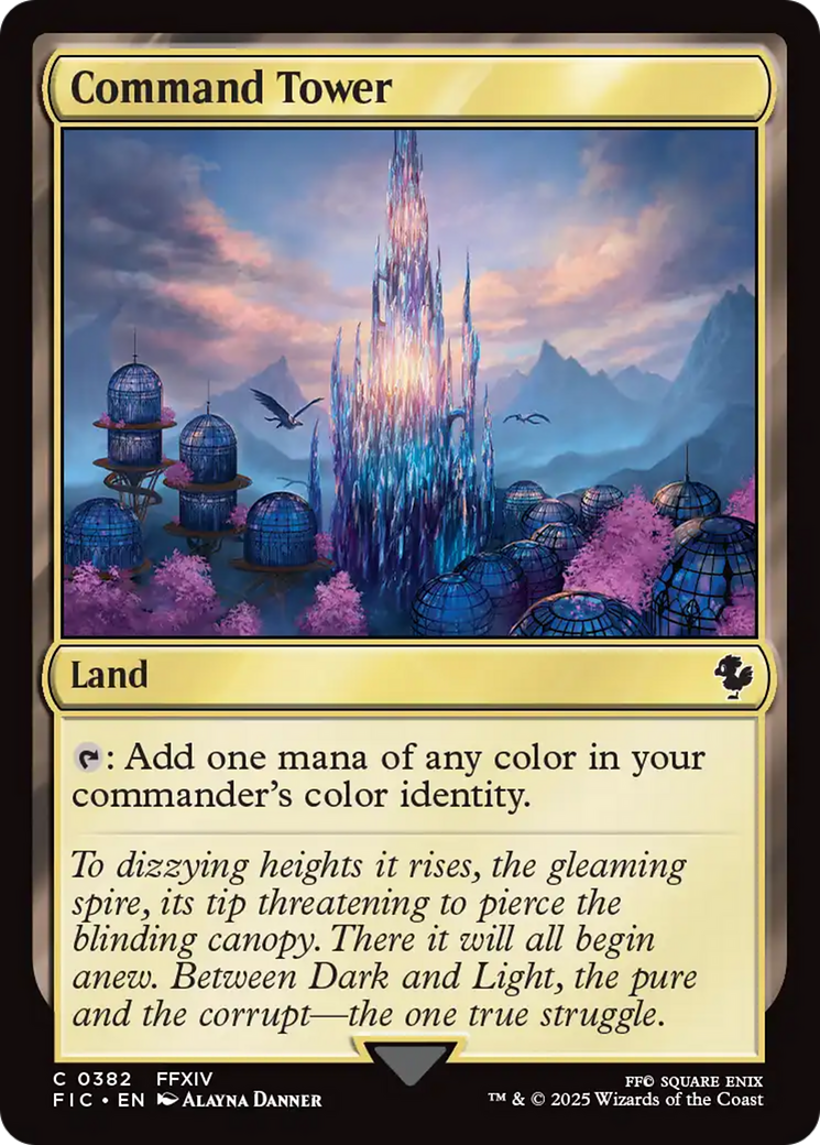 Command Tower (0382) [FINAL FANTASY Commander] | Deep Dive Games St. Marys