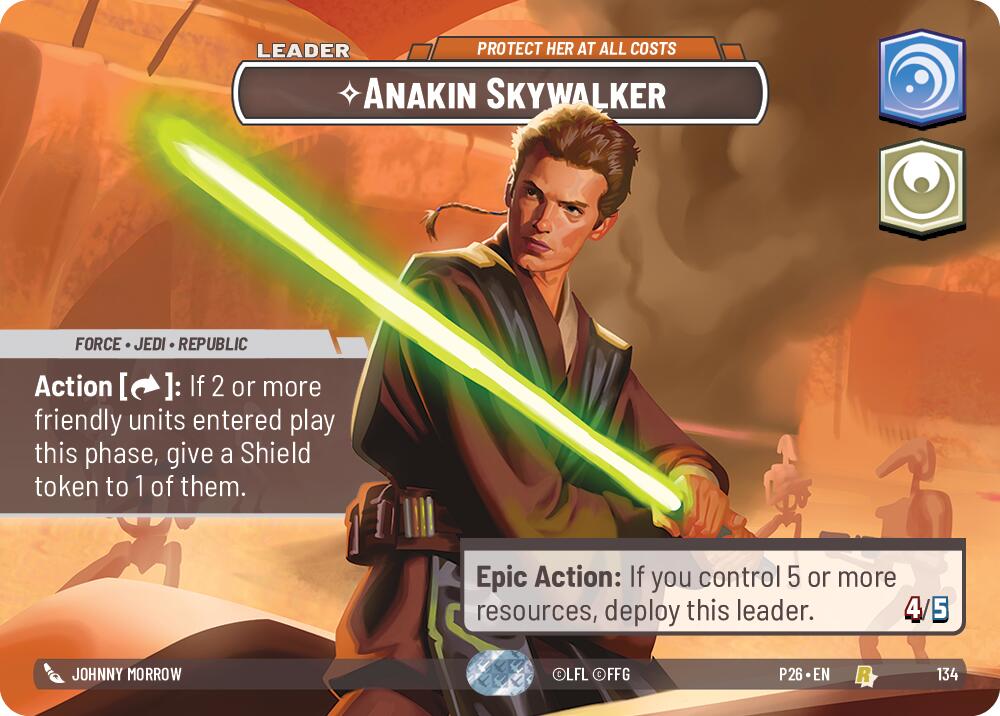Anakin Skywalker - Protect Her At All Costs (134) (Prize Wall) (134) [Galactic Championship 2026] | Deep Dive Games St. Marys
