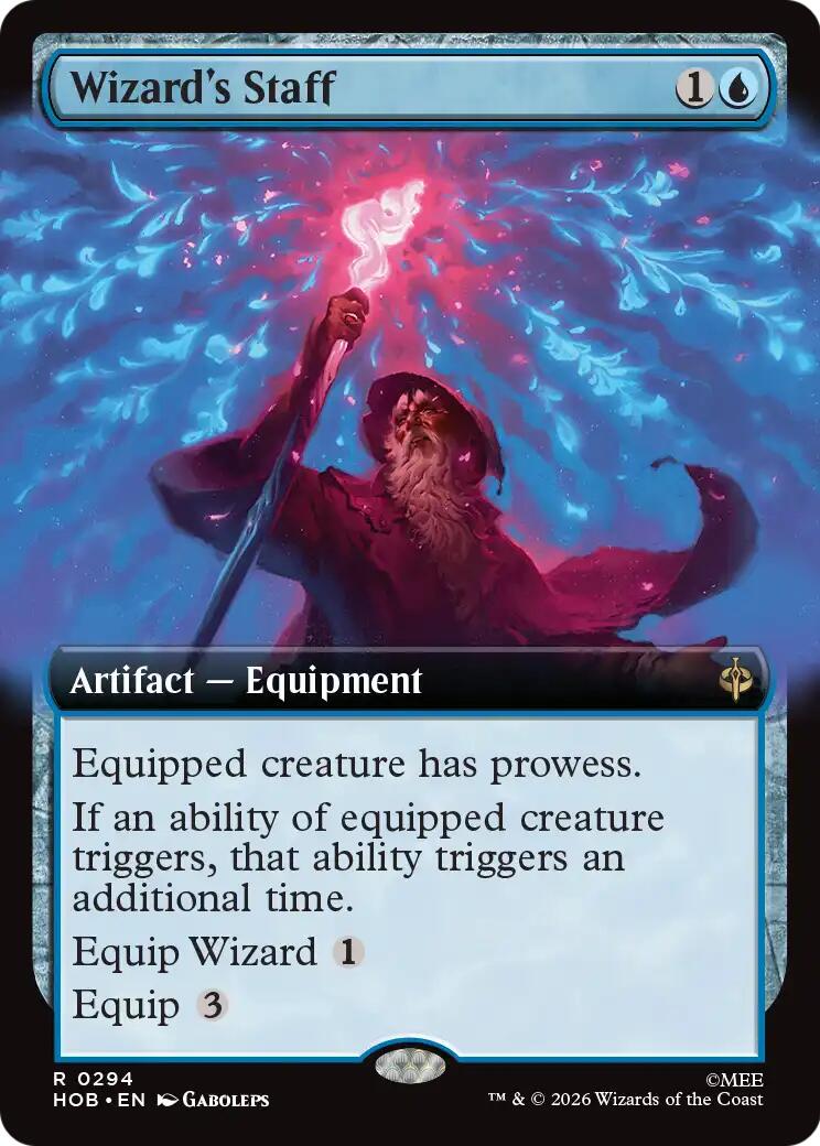 Wizard's Staff (Extended Art) [The Hobbit] | Deep Dive Games St. Marys