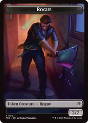 Insect // Rogue Double-Sided Token [Reality Fracture Commander Tokens] | Deep Dive Games St. Marys