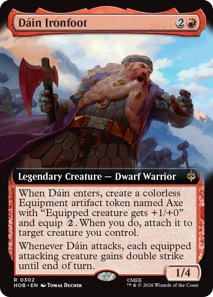Dain Ironfoot (Extended Art) [The Hobbit] | Deep Dive Games St. Marys