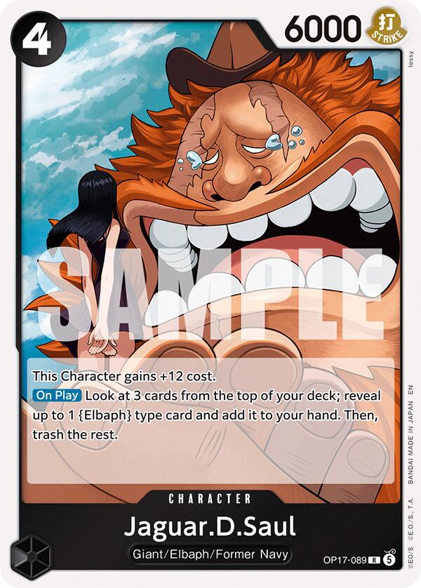 Jaguar.D.Saul [The World's Strongest Warriors] | Deep Dive Games St. Marys