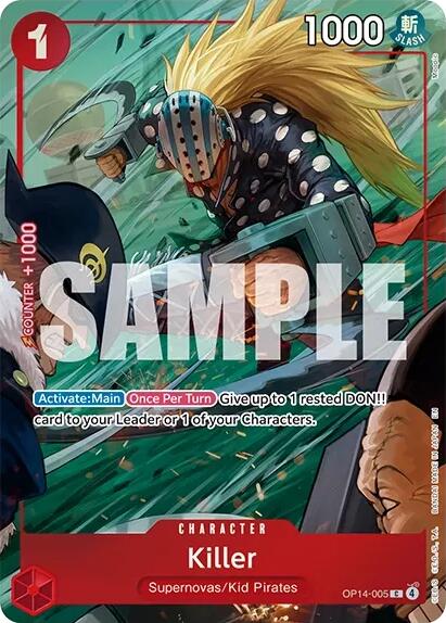 Killer (One Piece Card Game Illustration Box Vol. 8) [One Piece Promotion Cards] | Deep Dive Games St. Marys