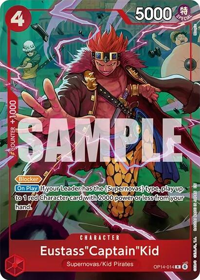 Eustass"Captain"Kid (One Piece Card Game Illustration Box Vol. 8) [One Piece Promotion Cards] | Deep Dive Games St. Marys