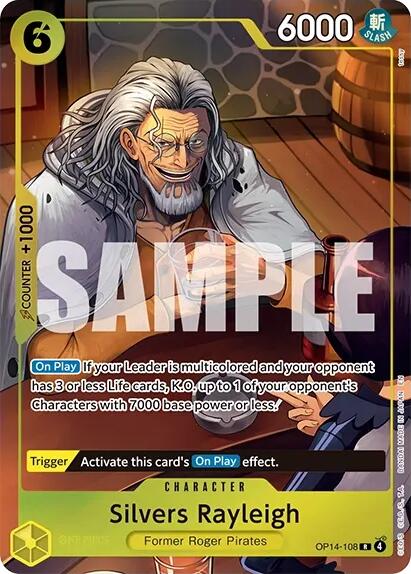 Silvers Rayleigh (One Piece Card Game Illustration Box Vol. 7) [One Piece Promotion Cards] | Deep Dive Games St. Marys