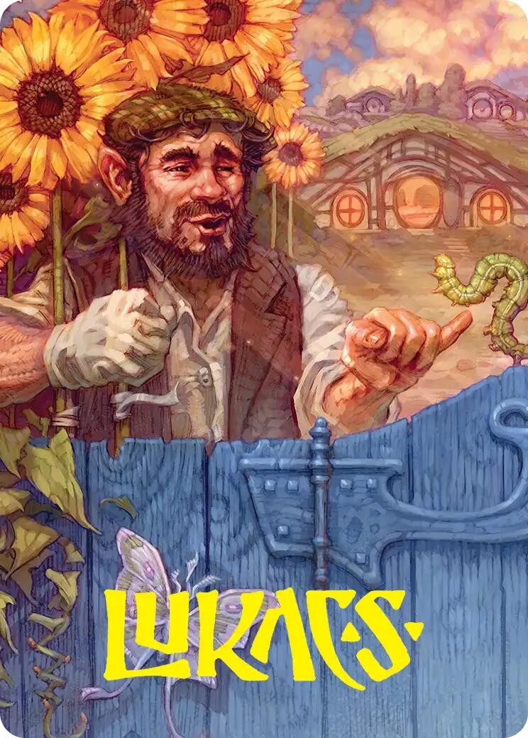 The Gaffer Art Card (Gold-Stamped Signature) [The Hobbit Art Series] | Deep Dive Games St. Marys