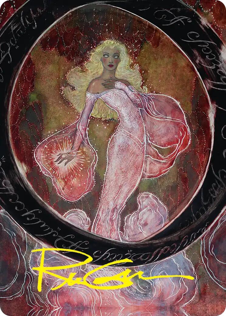 Galadriel's Dismissal Art Card (Gold-Stamped Signature) [The Hobbit Art Series] | Deep Dive Games St. Marys